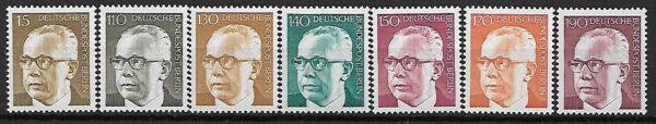 SŁAWNI LUDZIE RFN BERLIN MI.427-433**