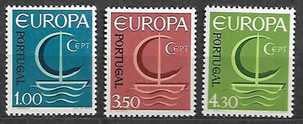 EUROPA CEPT PORTUGALIA MI.1012-1014**