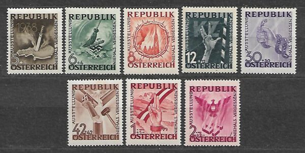 II WOJNA ŚWIATOWA AUSTRIA MI.776-783**