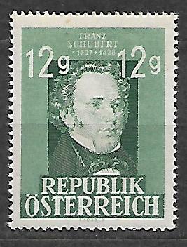 FRANZ SCHUBERT AUSTRIA MI.801**