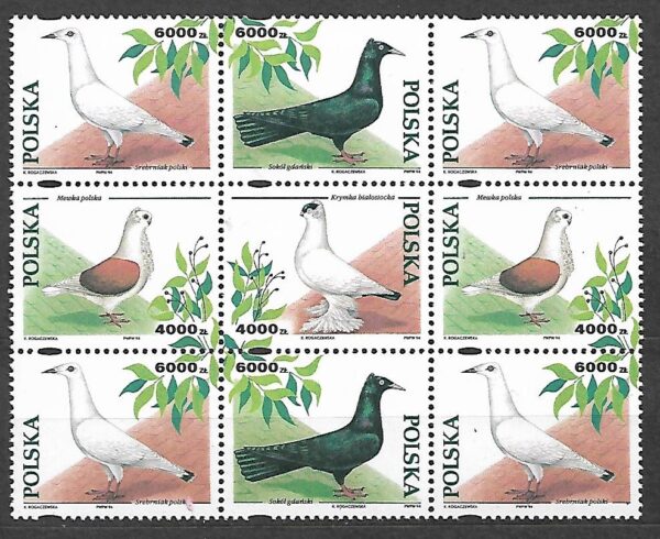 FI.3363-3366**9-BLOK KOMBINACJA