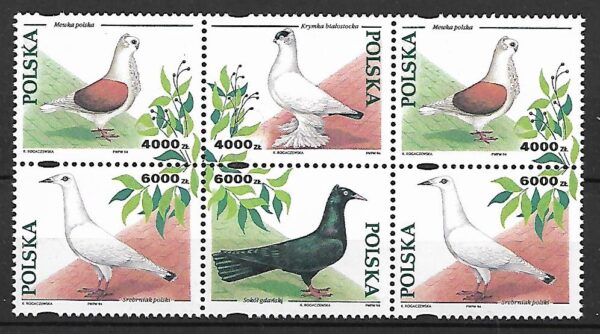 FI.3363-3366**6 BLOK KOMBINACJA