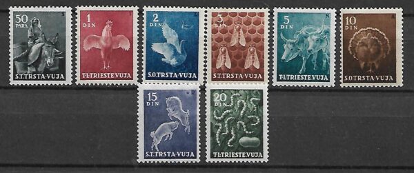 ZWIERZĘTA TRIEST JUGOSŁOWIAŃSKI MI.36-43**
