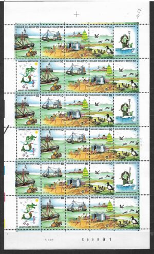 MARYNISTYKA BELGIA MI.ARK.2325-2328**