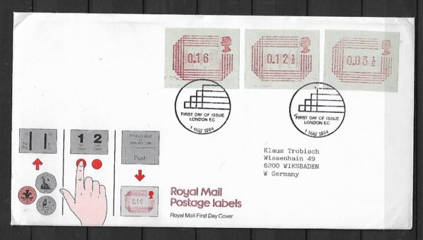 FDC ZNACZKI Z AUTOMATU ANGLIA