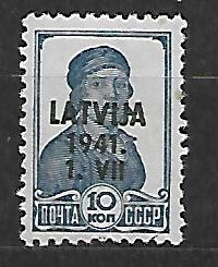 NIEMCY OKUPACJA NIEMIECKA ŁOTWY MI.2**