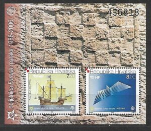 EUROPA CEPT CHORWACJA MI.BL.27**