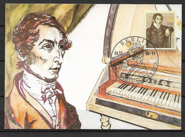 CARL MARIA VON WEBER MI.3055 NA KARCIE MAXIMUM