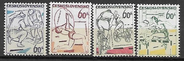 SPORT CZECHOSŁOWACJA MI.1504-1507**