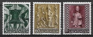 SZTUKA LIECHTENSTEIN MI.386-388**