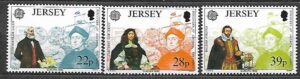 EUROPA CEPT JERSEY MI.574-576**