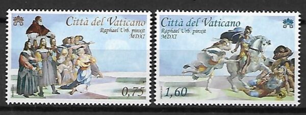MALARSTWO WATYKAN MI.1717-1718**