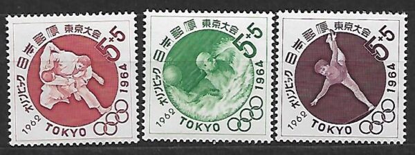 OLIMPIADA LETNIA JAPONIA MI.797-799**