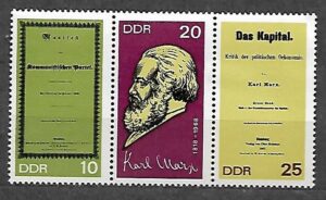 KAROL MARKS DDR MI.1365-1367**