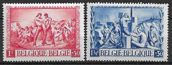 ROBOTNICY BELGIA MI.708-709**