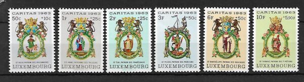 HERBY LUXEMBURG MI.684-689**