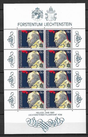JAN PAWEŁ II LIECHTENSTEIN MI.ARK.830**