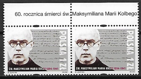 FI.3754**Z NAPISEM NA LISTWIE