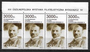 FI.3193**Z NAPISEM NA LISTWIE