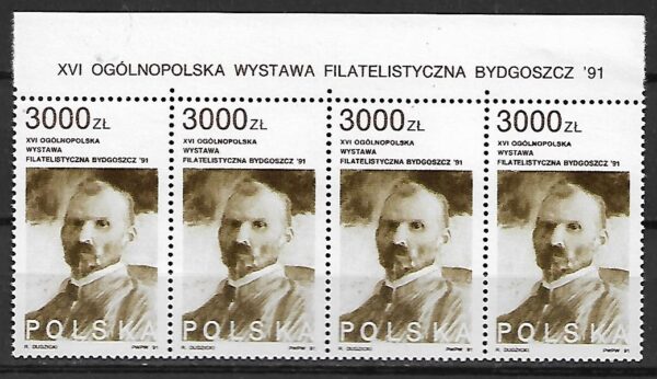 FI.3193**Z NAPISEM NA LISTWIE