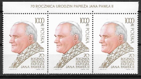 FI.3117**Z NAPISEM NA LISTWIE