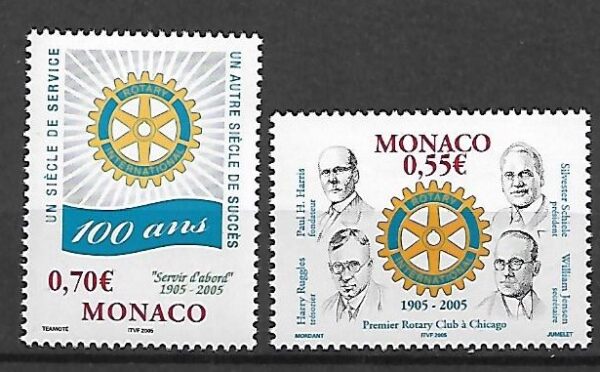 ROCZNICA MONAKO MI.2736-2737**