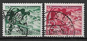 NIEMCY RZESZA MI.684-685 KASOWANY