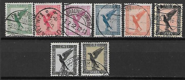 NIEMCY RZESZA MI.378-384 KASOWANY