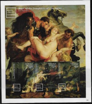 RUBENS ANTIGUA BARBUDA MI.ARK.5336-5338**