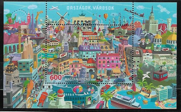 MIASTO WĘGRY MI.BL.395**