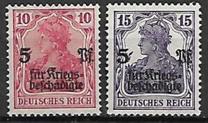 NIEMCY RZESZA  MI.105-106**