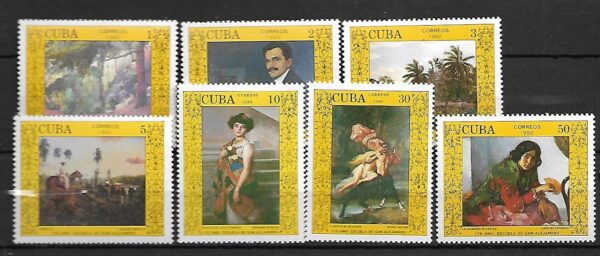 MALARSTWO KUBA MI.3149-3155**