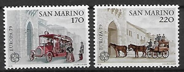 EUROPA CEPT SAN MARINO MI.1172-1173**