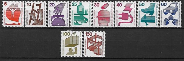 BEZPIECZEŃSTWO  BERLIN MI.402-411**