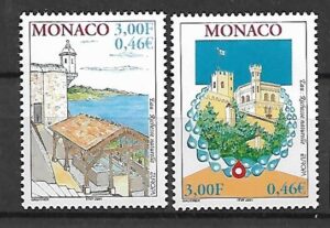 EUROPA MONAKO MI.2550-2551**