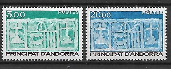 HERBY ANDORRA FRANCUSKA MI.356-357**