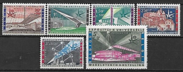 ARCHITEKTURA BELGIA MI.1094-1099**