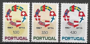 FLAGI PORTUGALIA MI.1043-1045**
