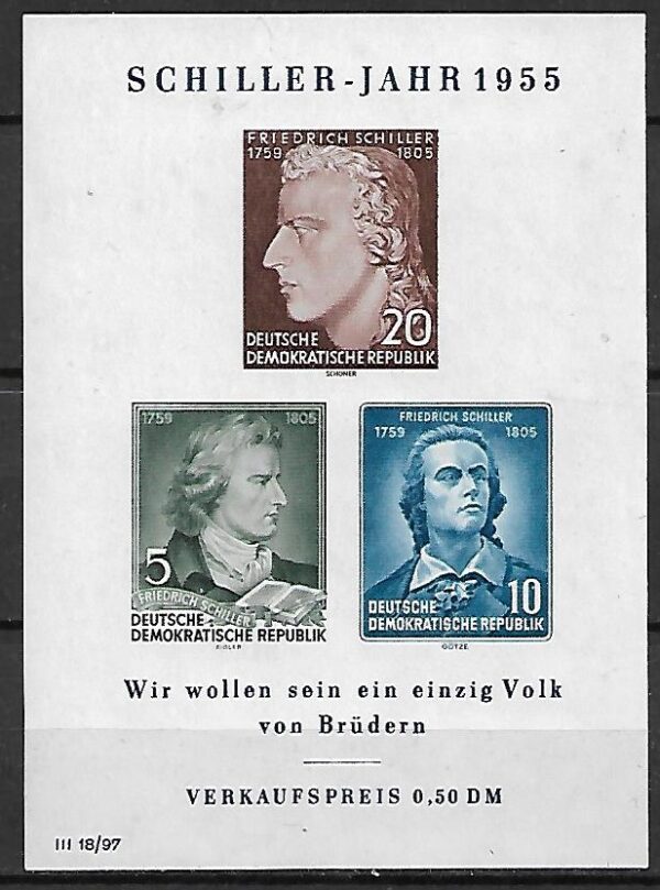 SŁAWNI LUDZIE DDR MI.BL.12XII**