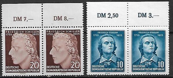 SŁAWNI LUDZIE DDR MI.464-466A**PARKI