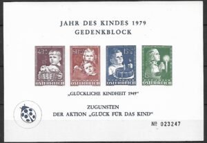BOŻE NARODZENIE AUSTRIA MI.1597**CZARNODRUK