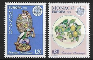EUROPA CEPT MONAKO MI.1230-1231**