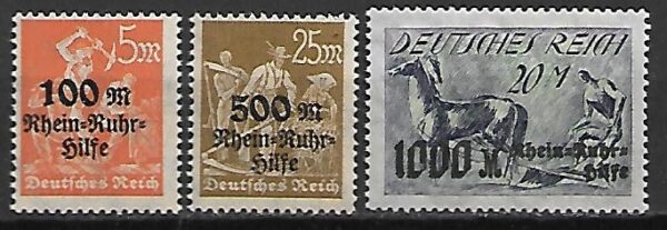 NIEMCY RZESZA MI.258-260**