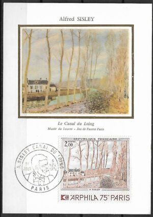 SZTUKA FRANCJA MI.1893 NA KARCIE MAXIMUM
