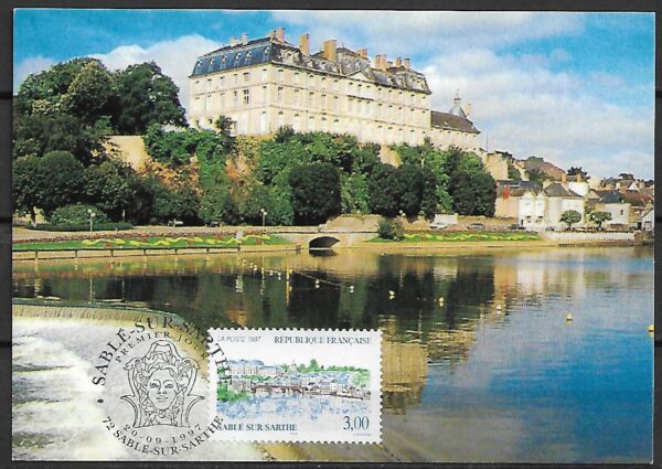 ARCHITEKTURA FRANCJA MI.3245 NA KARCIE MAXIMUM