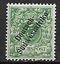 KOLONIE NIEMIECKIE SUDWESTAFRICA MI.6**