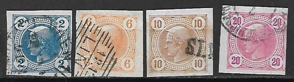 KLASYKA AUSTRIA MI.97-100 KASOWANY