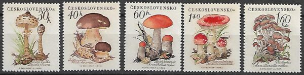 GRZYBY CZECHOSŁOWACJA MI.1101-1105**