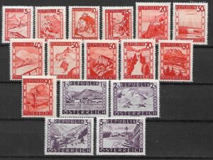 TURYSTYKA AUSTRIA MI.838-853**