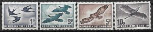 PTAKI AUSTRIA MI.984-987**